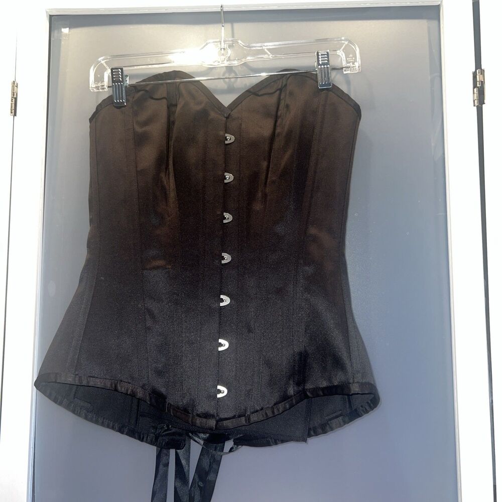 Corset Story Black Corset Size UK 12 See Measurements For Sizing